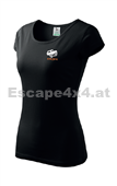 Damen T-Shirt in schwarz - Escape4x4 - Design 2